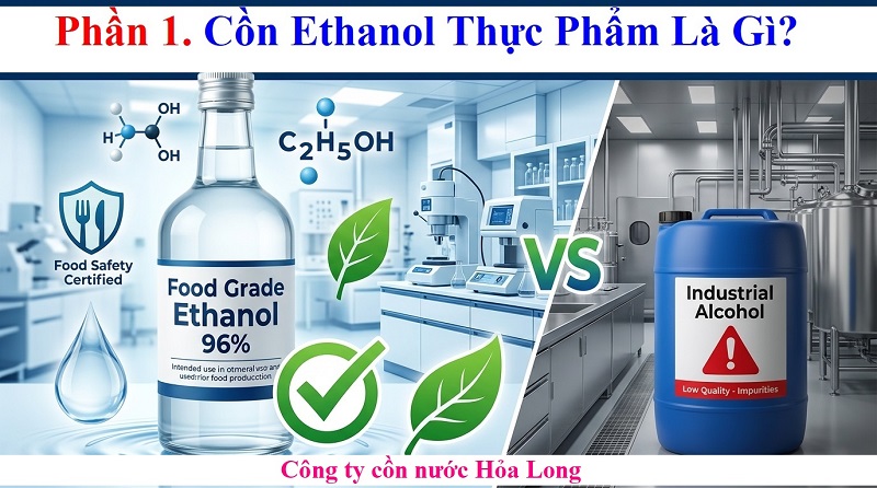 Mua Cồn Ethanol Thực Phẩm Ở Đâu Uy Tín? Hướng Dẫn Chọn Mua Đúng Chuẩn Chất Lượng